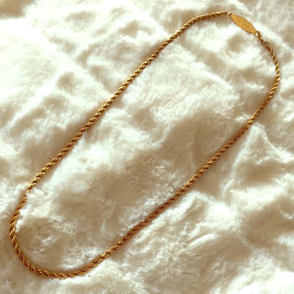 Piere Cardin vintage gold necklace